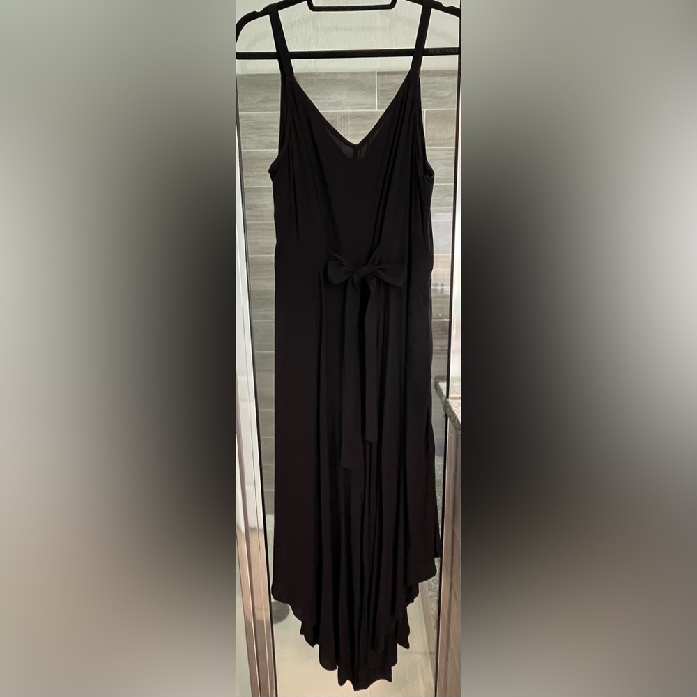 Express jumpsuit/romper, black. Size Large